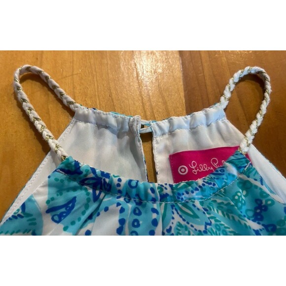 Lilly Pulitzer For Target Halter Top. XS. Tropical. Sea Urchin. - Picture 3 of 8
